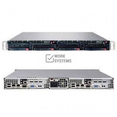 Supermicro A+ Server 1021TM-T+B Barebone System - nVIDIA MCP55V-Pro - Socket F [AS-1021TM-T+B]