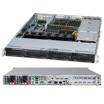 Supermicro A+ Server 1022G-URF Barebone System - 1U Rack-mountable - AMD SR5670 Chipset[AS-1022G-UR