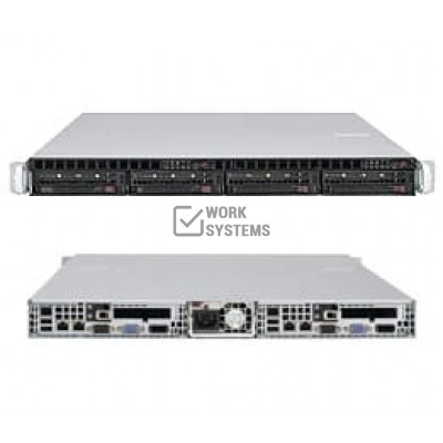 Supermicro A+ Server 1022TC-TF Barebone System - 1U Rack-mountable - AMD SR5670 Chipse[AS -1022TC-T