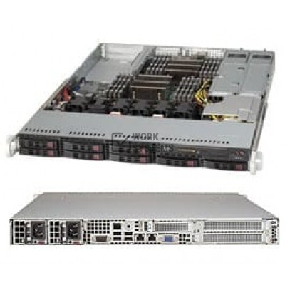 Supermicro 1U 8BAY 2X FH 1X LP OPTIMITIZED FOR X9 MB [CSE-119TQ-R700WB+]