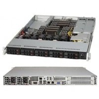 Supermicro SuperChassis 116AC-R700WB (Black) - Rack-mountable - Black - 1U - 10 x B[CSE-116AC-R700W
