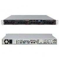 Supermicro SuperServer 6016T-MT Barebone System - Intel 5500 - Socket B - Xeon (Quad-co[SYS-6016T-M