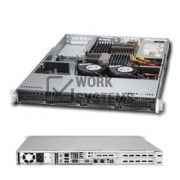Supermicro 1U RM BLACK 600W UIO SC813T [CSE-813T-600UB]