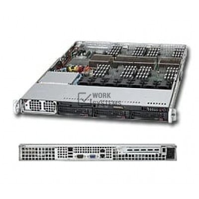 Supermicro BBNS 1U MP 7500 512GB-DDR3 3X SAS2 IPMI 1400W [SYS-8016B-6F]