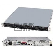 Supermicro 1U RM BB BLACK LGA1155 1600MHZ 6XBAY 350W 3YR PART LABOR/CROSS SHP [SYS-5017C-MTF-EW2]