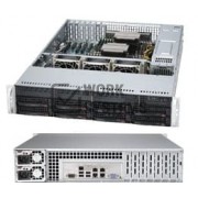 Supermicro 2U RM BB BLACK XEON-DP 1600MHZ 8BAY 740W RPS W/3YR PRT/LABOR/CROSS [SYS-6027R-TRF-EW2]