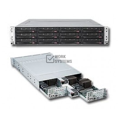 Supermicro BBNS 2U Twin 2XNODE 5520-192GB 6x SAS 1400W 1+1 [SYS-6026TT-D6RF]