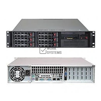 Supermicro BBNS 2U X58 Up I7 24GB-DDR3 IPMI2.0 6XSATA 400W [SYS-5026T-TB]