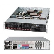 Supermicro Case 213A-R900LPB chassis with two Seagate 146GB 2.5 SAS HDD [CSE-213A-R900LPB-MC146]