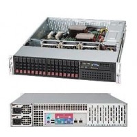 Supermicro SuperChassis 213A-R740LPB System Cabinet - Rack-mountable - Black - 2U -[CSE-213A-R740LP