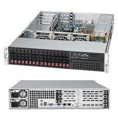Supermicro Case 213A-R900UB chassis with two Seagate 73GB 2.5 SAS HDD [CSE-213A-R900UB-MC073]