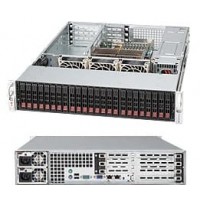 Supermicro Case Rackmount 2U 24x2.5 SAS/SATA Bays 3x Fans 900W PSU Black [CSE-216A-R900UB]