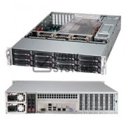 Supermicro Case 2U 12x3.5inch Hotswap Dual SAS/SATA 920W Redundant Power Supply [CSE-826BE26-R920LP