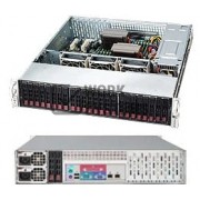 Supermicro Case Rackmount 920W 2U 16x2.5in SAS/SATA Bays Fan Black Retail [CSE-219A-R920LPB]