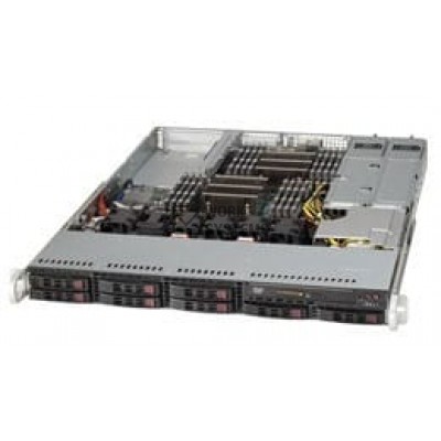 Supermicro Case Cse-113TQ-R700WB 1U 8X2.5 inch SAS SATA Bay 4FAN 700W Black RTL [CSE-113TQ-R700WB]