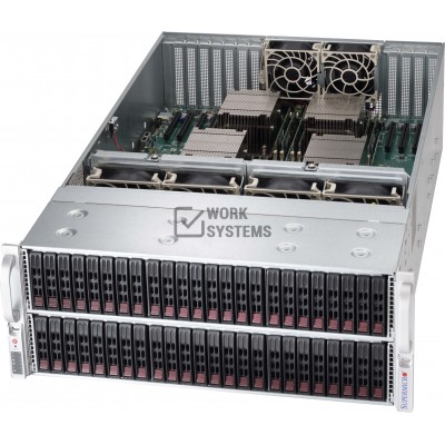 Supermicro Case Cse-418E16-R1K62B2 4U 1620W 48X2.5 SAS SATA Fans Retail [CSE-418E16-R1K62B2]