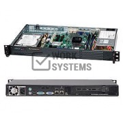 Supermicro Case Cse-502L-200B 1U 200W Black 3.5 inch SAS SATA [CSE-502L-200B]