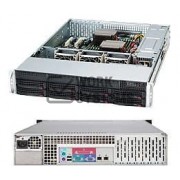 Supermicro 825TQ-560LPB Chassis - Rack-mountable - Black [CSE-825TQ-560LPB]