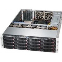 Supermicro SC836BHE26-R1K28B 3U 16BAY BLACK 1280W RPS CHASSIS [CSE-836BHE26-R1K28B]