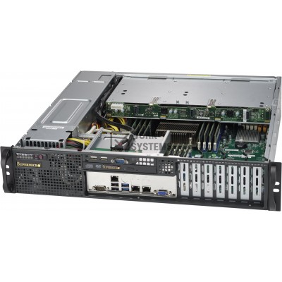 Supermicro Chassis 2U DP 17.7 Deep Black-3X SAS/SATA 7XLP 1+1 700W [CSE-823MTQ-R700LPB]