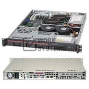 Supermicro Chassis ATX 1U DP Up 2x-3.5 Hotswap SAS/SATA 350W [CSE-811TQ-350B]