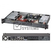 Supermicro Cse-504-203B Mini 1U 9.8 Depth 200W 80+ 1X3.5 inch [CSE-504-203B]