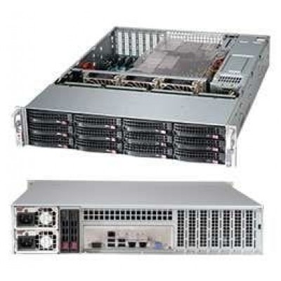 Supermicro Cse-826BE16-R920LPB 2U Rackmount 12X3.5 inch SAS SATA Retail [CSE-826BE16-R920LPB]