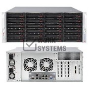 Supermicro Black 4U SC846 with Redundant 1200W PWS [CSE-846E16-R1200B]