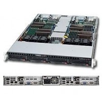 Supermicro SuperChassis SC808T-1200B Rackmount Enclosure - 1U - Rack-mountable - 2 Ba[CSE-808T-1200