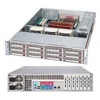 Supermicro SC-826E2-R800LPB Chassis - Rack-mountable - Black [CSE-826E2-R800LPB]