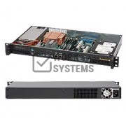 Supermicro SC503-200B Chassis - Rack-mountable - Black [CSE-503-200B]
