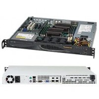 Supermicro SC512F-520LB Chassis - Rack-mountable - Black [CSE-512F-520LB]