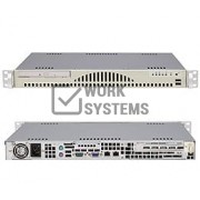Supermicro SC512LF-260B Chassis - Rack-mountable - Black [CSE-512LF-260B]