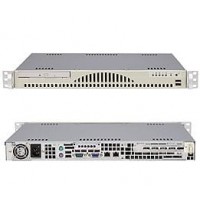 Supermicro SC512LF-260B Chassis - Rack-mountable - Black [CSE-512LF-260B]