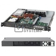 Supermicro SC515-280UB Chassis - Rack-mountable - Black [CSE-515-280UB]