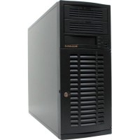 Supermicro SuperChassis 733E-500B Chassis - Mid-tower - Black - 6 x Bay - 1 x 500 W - [CSE-733E-500