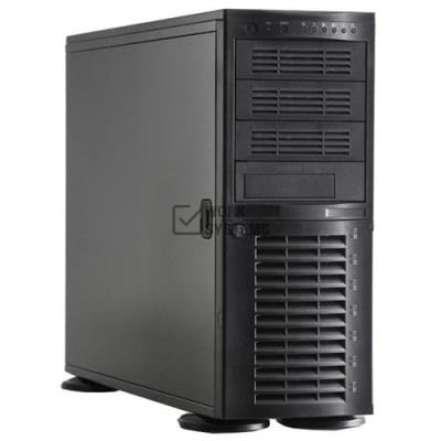 Supermicro SC742S-600 Chassis - Rack-mountable, Tower - Black [CSE-742S-600B]