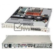 Supermicro SC811i-280B Chassis - Rack-mountable - Black [CSE-811I-280B]