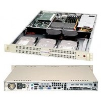Supermicro SC812L-520CB Chassis - Rack-mountable - Black [CSE-812L-520CB]