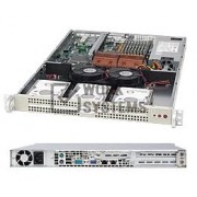 Supermicro SC812L-520U Chassis - Rack-mountable - Black [CSE-812L-520U]