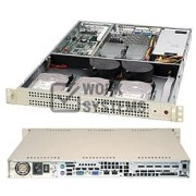 Supermicro SC812L Chassis - Rack-mountable - Beige [CSE-812L-420C]