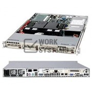 Supermicro SC813S-500 Chassis - Rack-mountable - Beige [CSE-813S+-500]