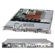 Supermicro 815TQ-560B Chassis - Rack-mountable - Black [CSE-815TQ-560B]