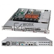 Supermicro SC815TQ-560UB Chassis - Rack-mountable - Black [CSE-815TQ-560UB]
