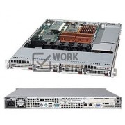 Supermicro SC814T-R560 Chassis - Rack-mountable - Black [CSE-814T+-R560B]