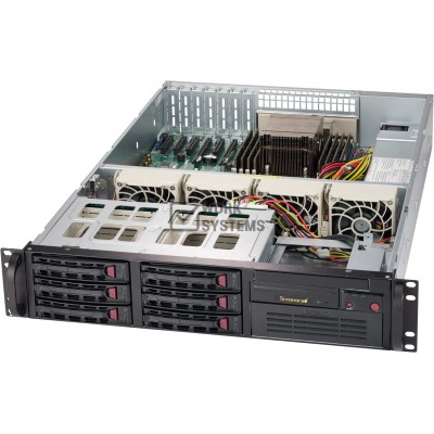 Supermicro SC822T-550LP Chassis - Rack-mountable - Beige [CSE-822T-550LP]