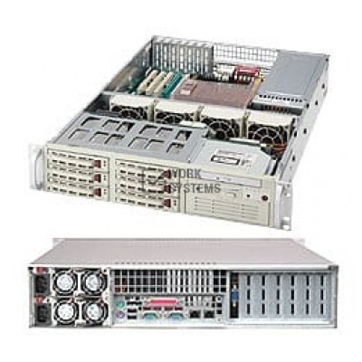 Supermicro SC823S-550LP Chassis - Rack-mountable - Black [CSE-823S-550LP/B]