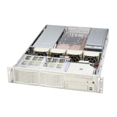 Supermicro SC823i-R500RC Chassis - Rack-mountable - Black [CSE-823I-R500RCB]