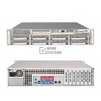 Supermicro SC216E1-R900UB Chassis - 2U - Rack-mountable - 24 Bays - 900W - Black [CSE-216E1-R900UB]