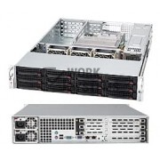 Supermicro SC826TQ-R800UB Chassis - Rack-mountable - Black [CSE-826TQ-R800UB]